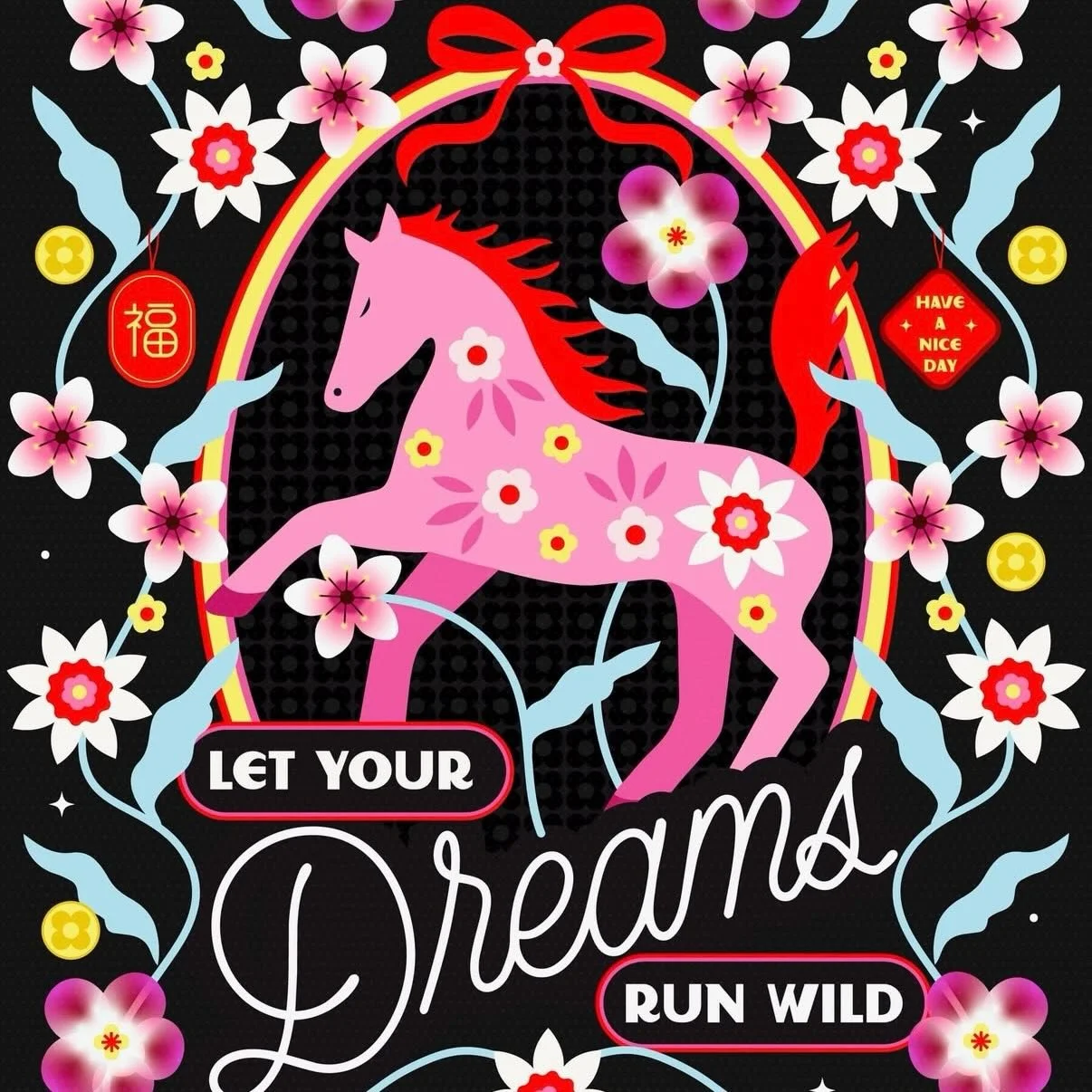 Let your dreams run wild! 🐎💞💕