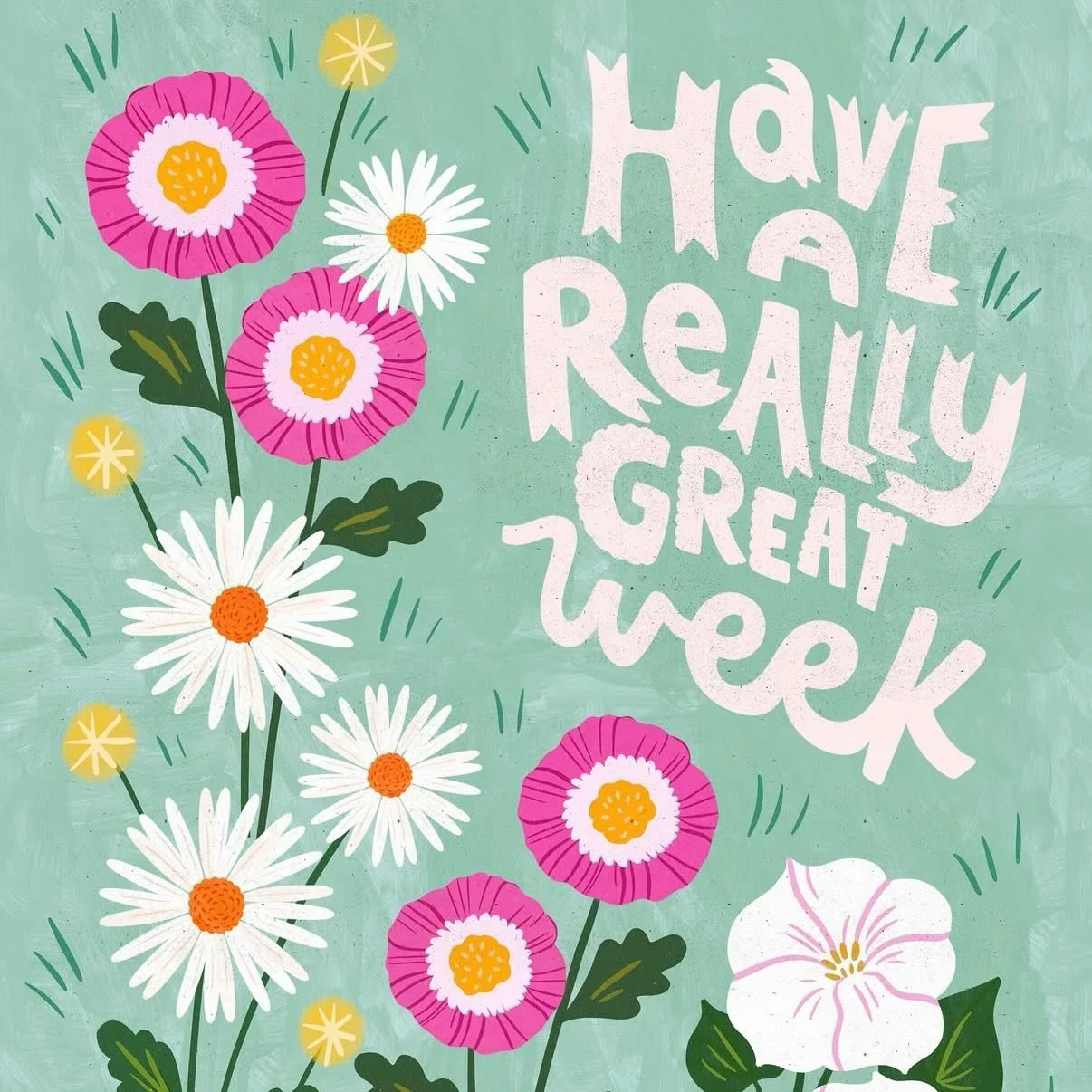 Have a really great week!! 💕