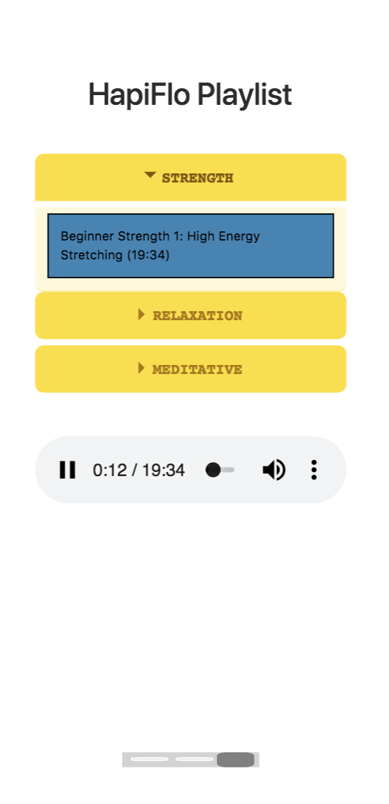The Playlist Page