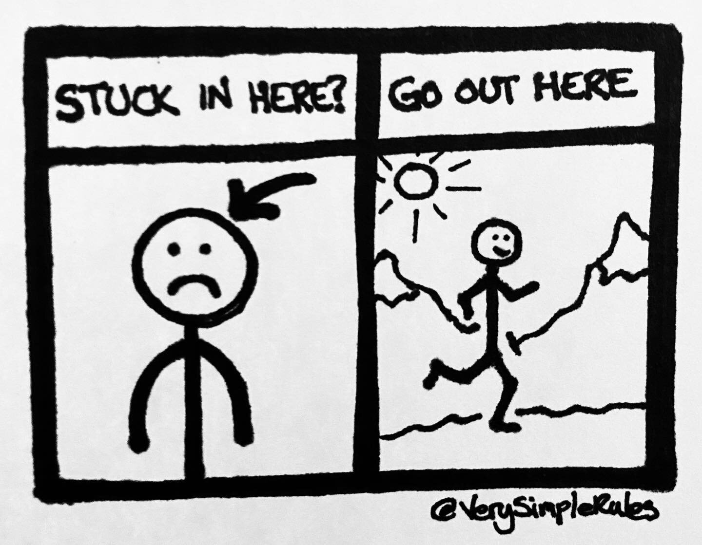 Going outside makes everything better ❤️