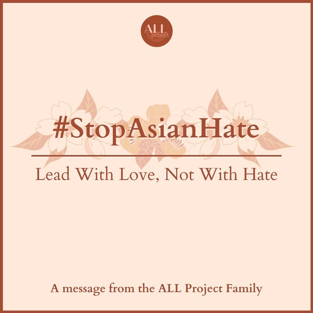 Over the past few months, there have been many hate crimes happening against the Asian community. It hurts our heart immensely, but we want all of you to know that we stand with you each and every step of the way. There is no excuse for what is happe