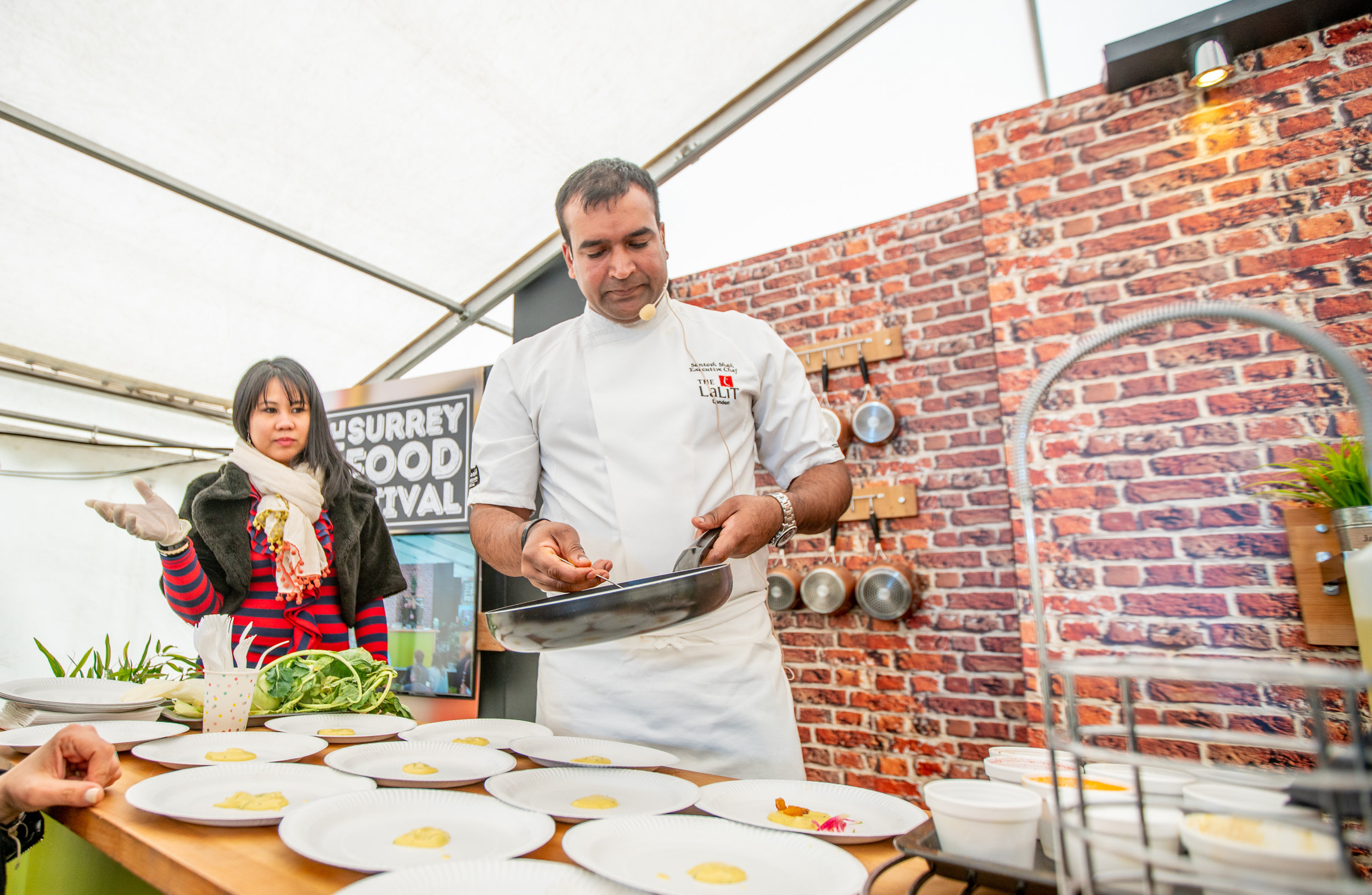 chef santosh shah kitchen demo foodie festival.JPG