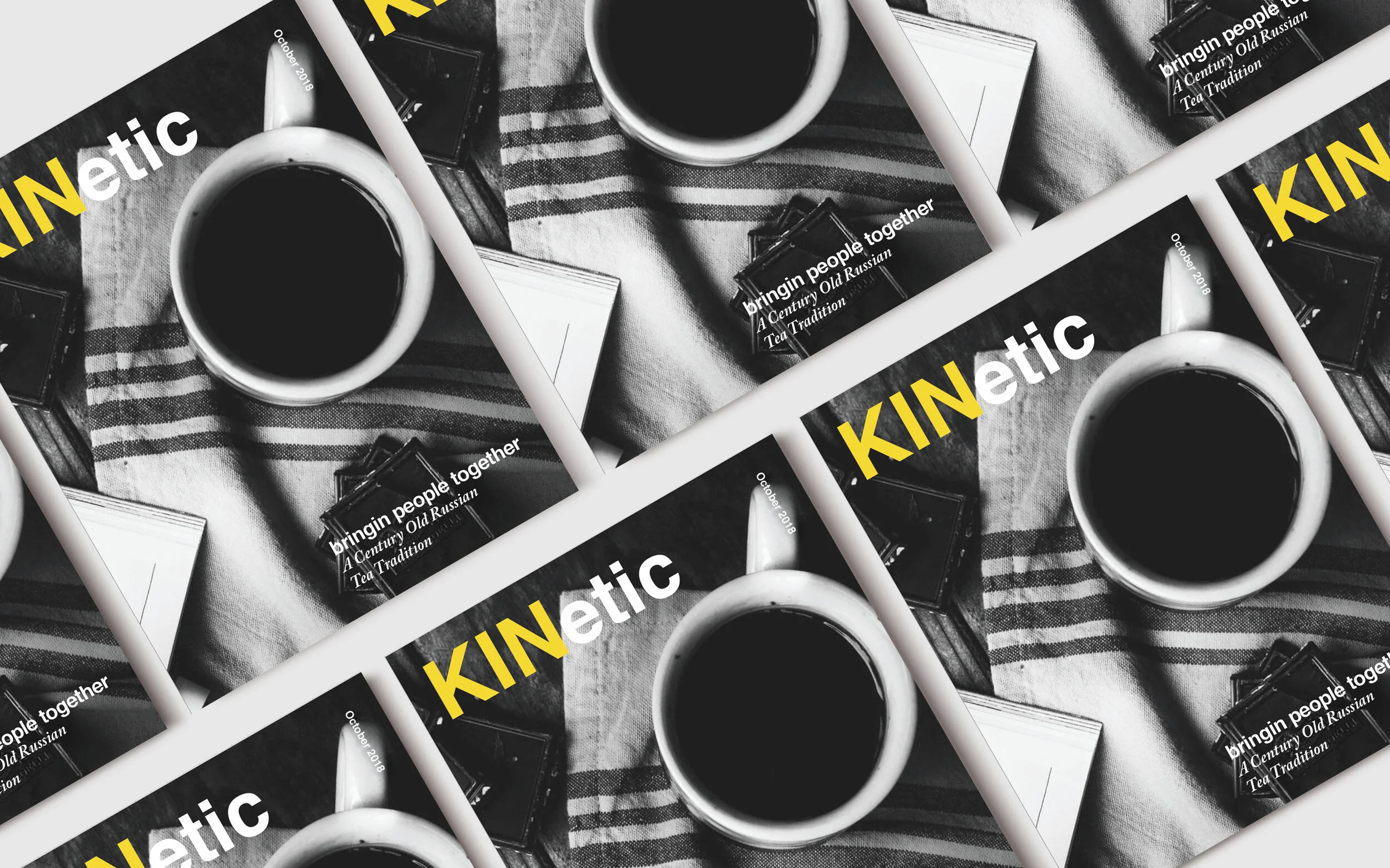  Layout design for a university society and culture magazine  