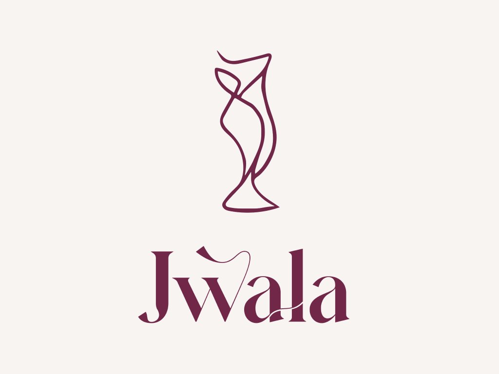Jwala is a non-profit organization serves to build a community that empowers professional women to continue and advance their passion in Bharatanatyam dance. My first step to developing a brand identity was researching and studying the types of shap