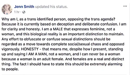 trans women doesn’t believe in trans activism