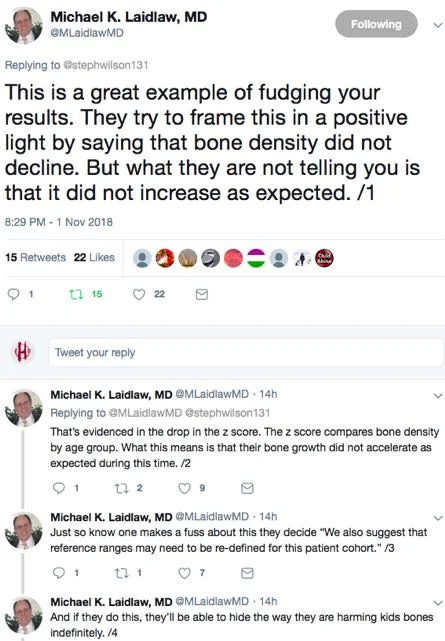 Dr. concerned, bone density, trans youth