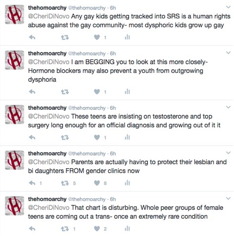 Cheri DiNove trans youth