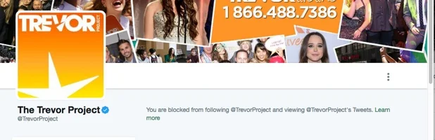 This a common result of citing desistance stats and questioning effects on gay kids to an LGBT youth organization