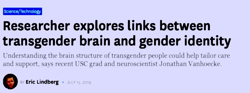 trans, brain research