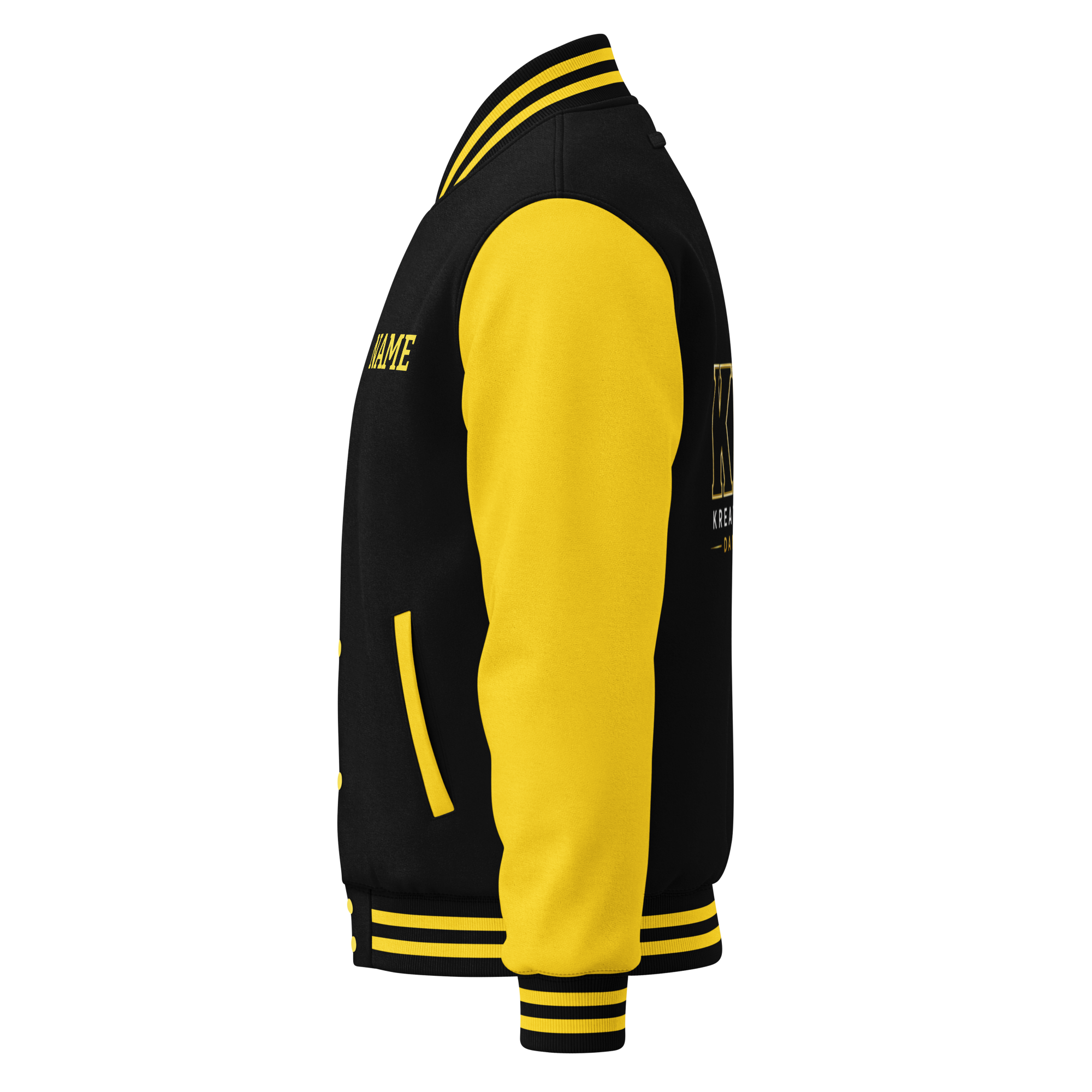 unisex-heavyweight-letterman-jacket-jet-black-sun-yellow-left-6a79235aa9373.png
