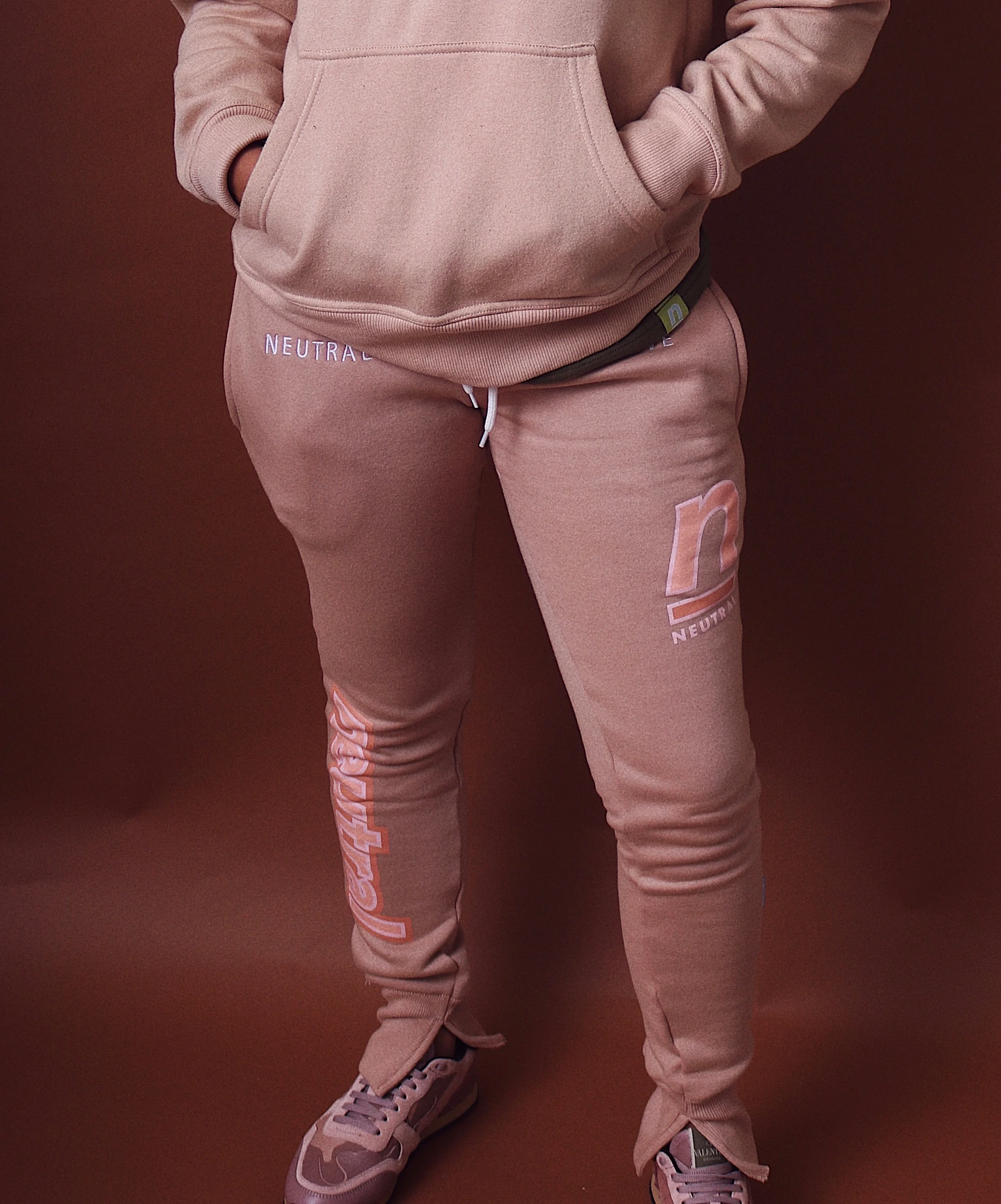 Neutral Sweatpants (Salmon)