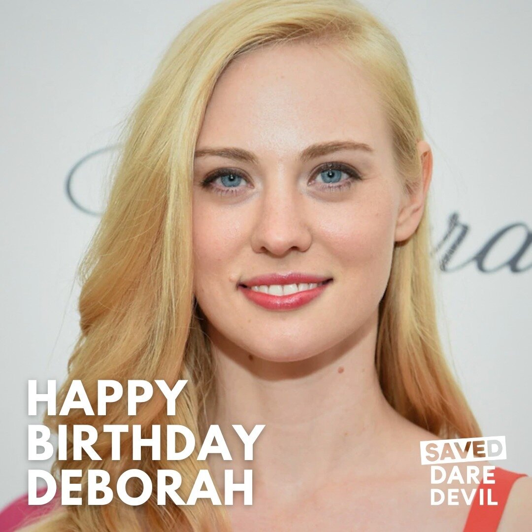 #SavedDaredevil is sending our warmest birthday wishes to 
Deborah Ann Woll 🥳🎂🎈aka, the one and only Karen Page ❤️
.
.
.
.
.
#DaredevilBornAgain #Daredevil #Marvel #MCU