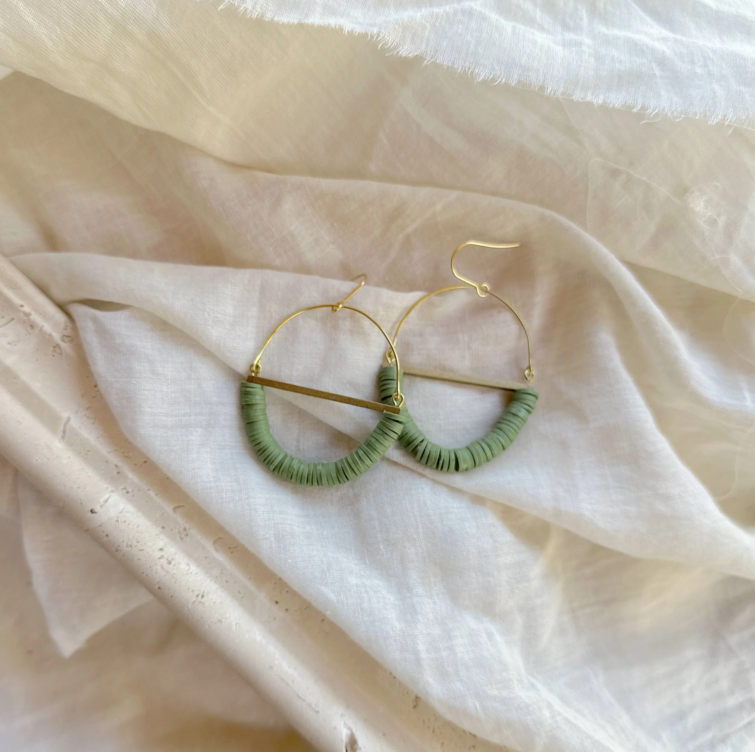 Terrain Earring - Moss