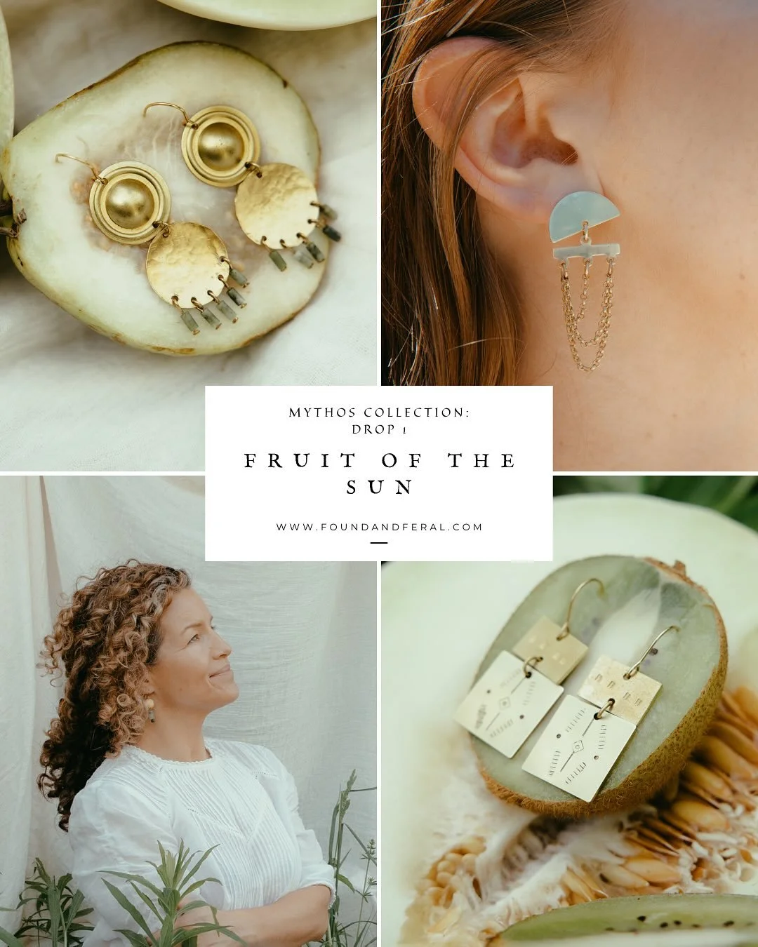 The Mythos Collection is a story told in five chapters &mdash; each one a small offering inspired by goddess energy, ancient adornment, and the beauty of transformation. ✨

The first drop has arrived, but this is only the beginning. Each release over