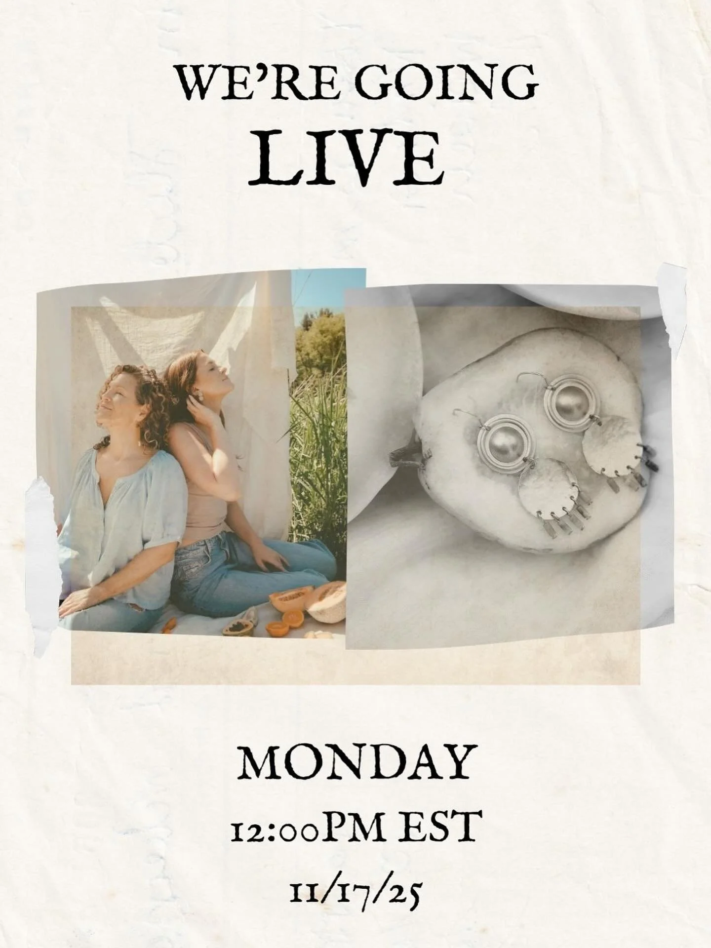 I&rsquo;m going live, here on Monday at noon (EST) to share a closer look at the Mythos Collection! ✨

I&rsquo;ll walk through some of the pieces from the first two chapters, talk about the stories and symbols behind them, and maybe give a tiny hint 