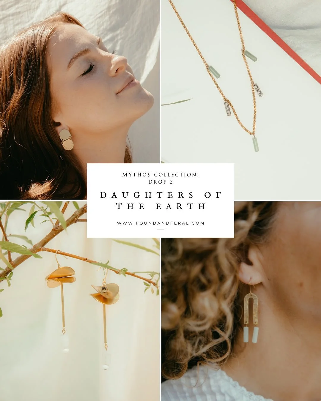 Have you met the Daughters of the Earth? They&rsquo;re waiting for you&hellip;.www.foundandferal.com