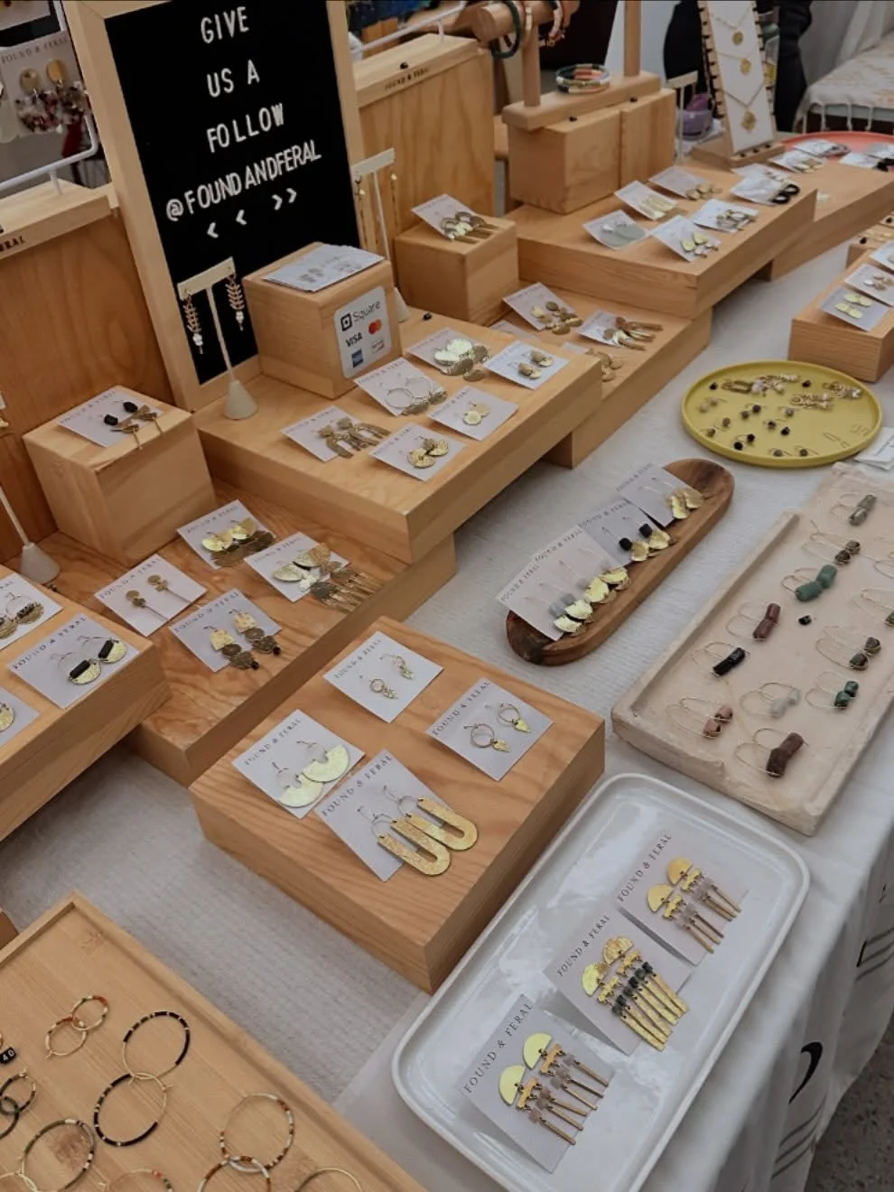 Last holiday market of 2025 for Found and Feral today! BTV WINTER MARKET 11-5pm Contois Auditorium, Burlington, VT 🌲 Come shop and support local makers and businesses