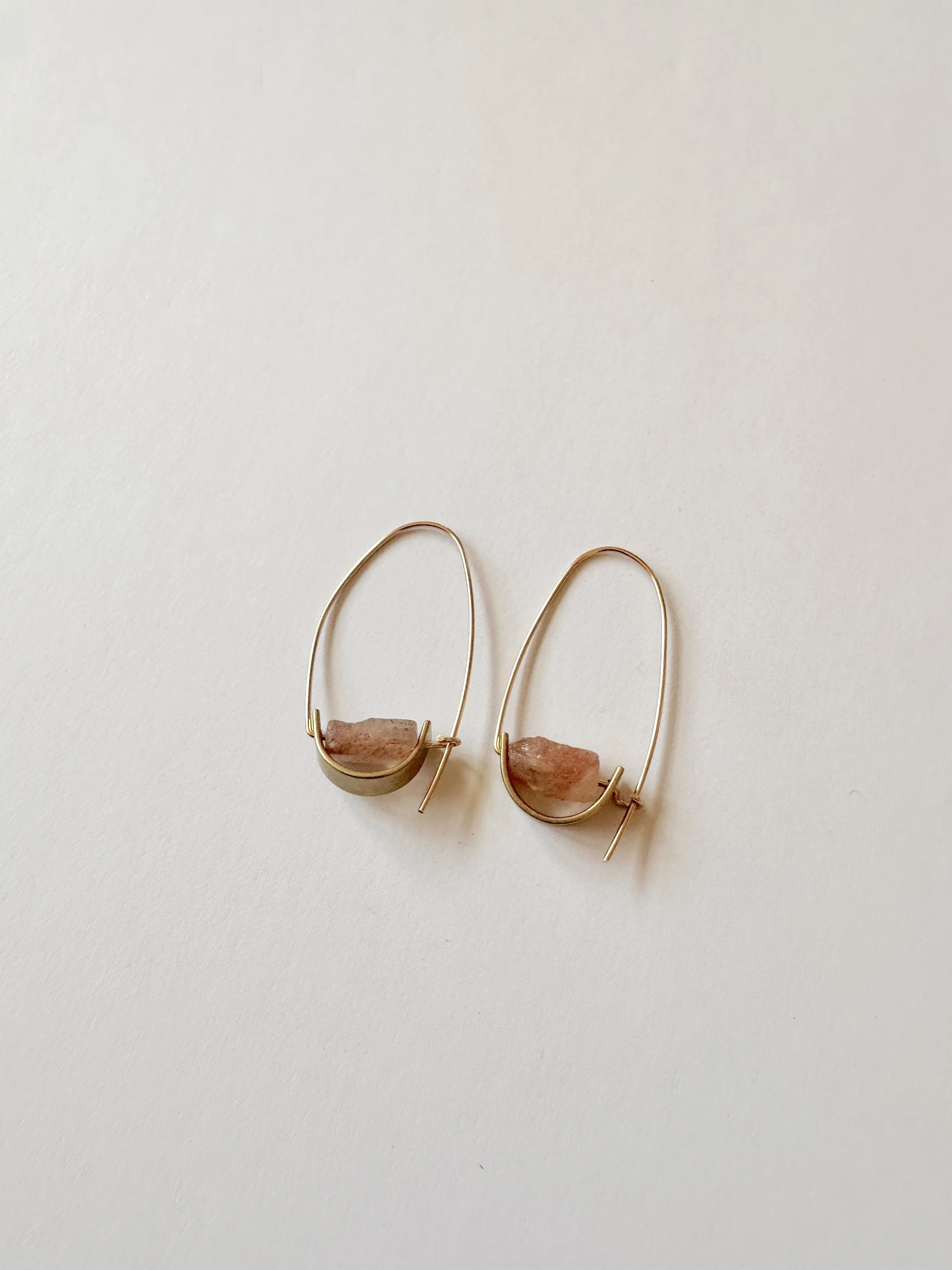 Belen Earrings - Sunstone