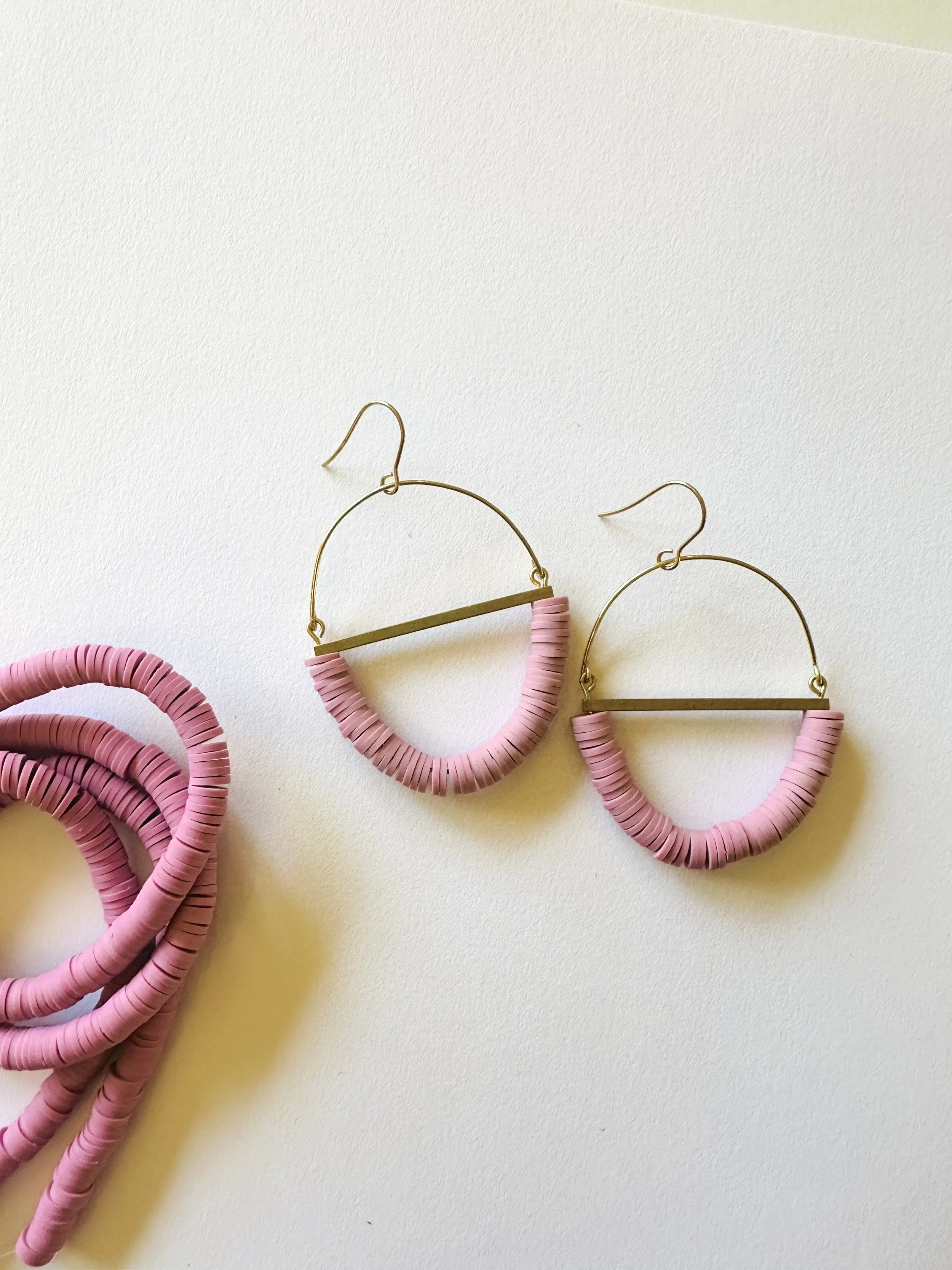 Terrain Earring - Rose