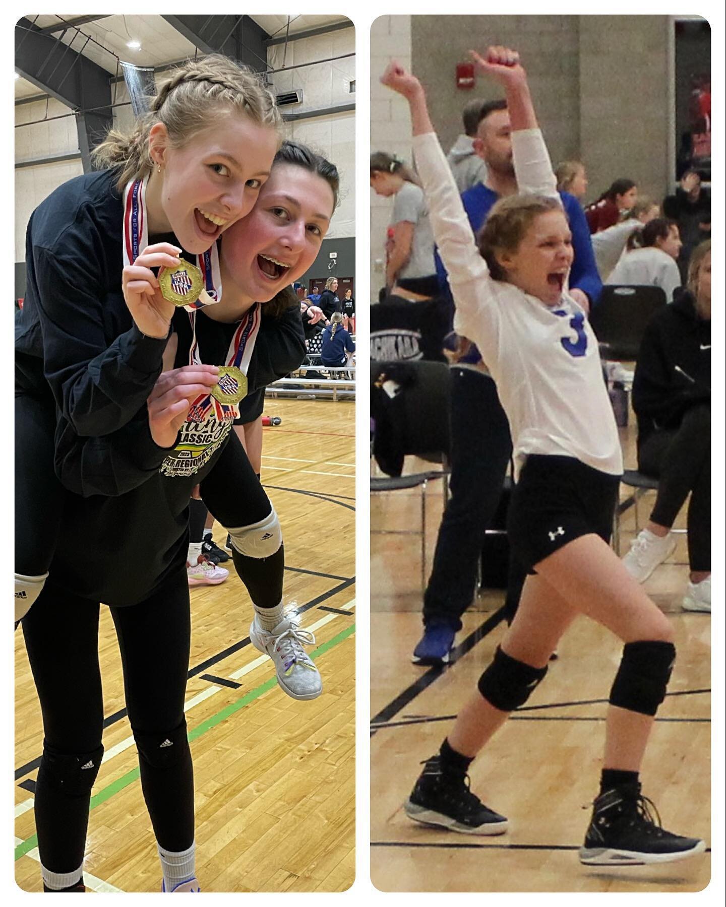 Soooop proud of my girls (and Grace) for making Puget Sound Region All Stars!!! 🏐

Proud Mom moment! They knew there would be some tough competition and they didn&rsquo;t let their fear hold them back. 

Grateful to their ORVBC coaches who have help