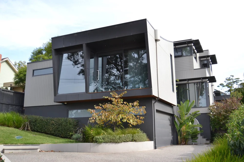 Contemporary facade