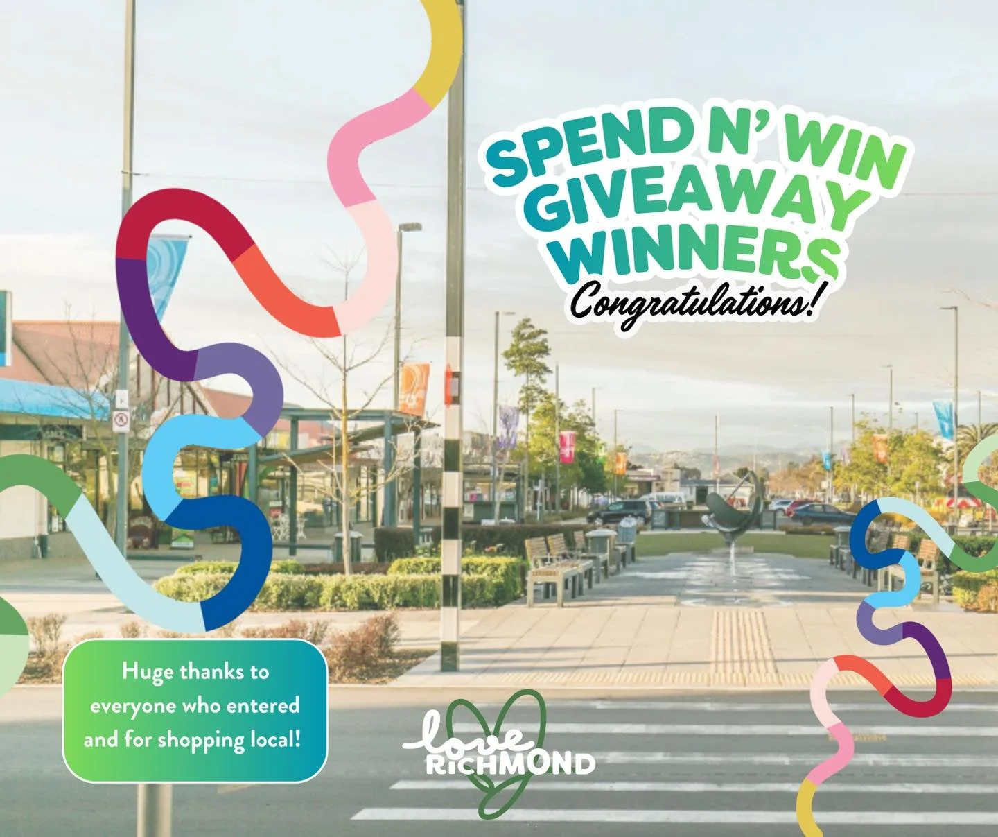🎉 LOVE RICHMOND &ndash; SPEND N WIN 🎉

Congratulations to our Week 1 winners!

🏆 Caren Summs 
🏆 Jon Dunn 
🏆 Courtney Archer 

Thank you to everyone who has been shopping local and supporting Richmond businesses. 

Keep spending to be in to win y