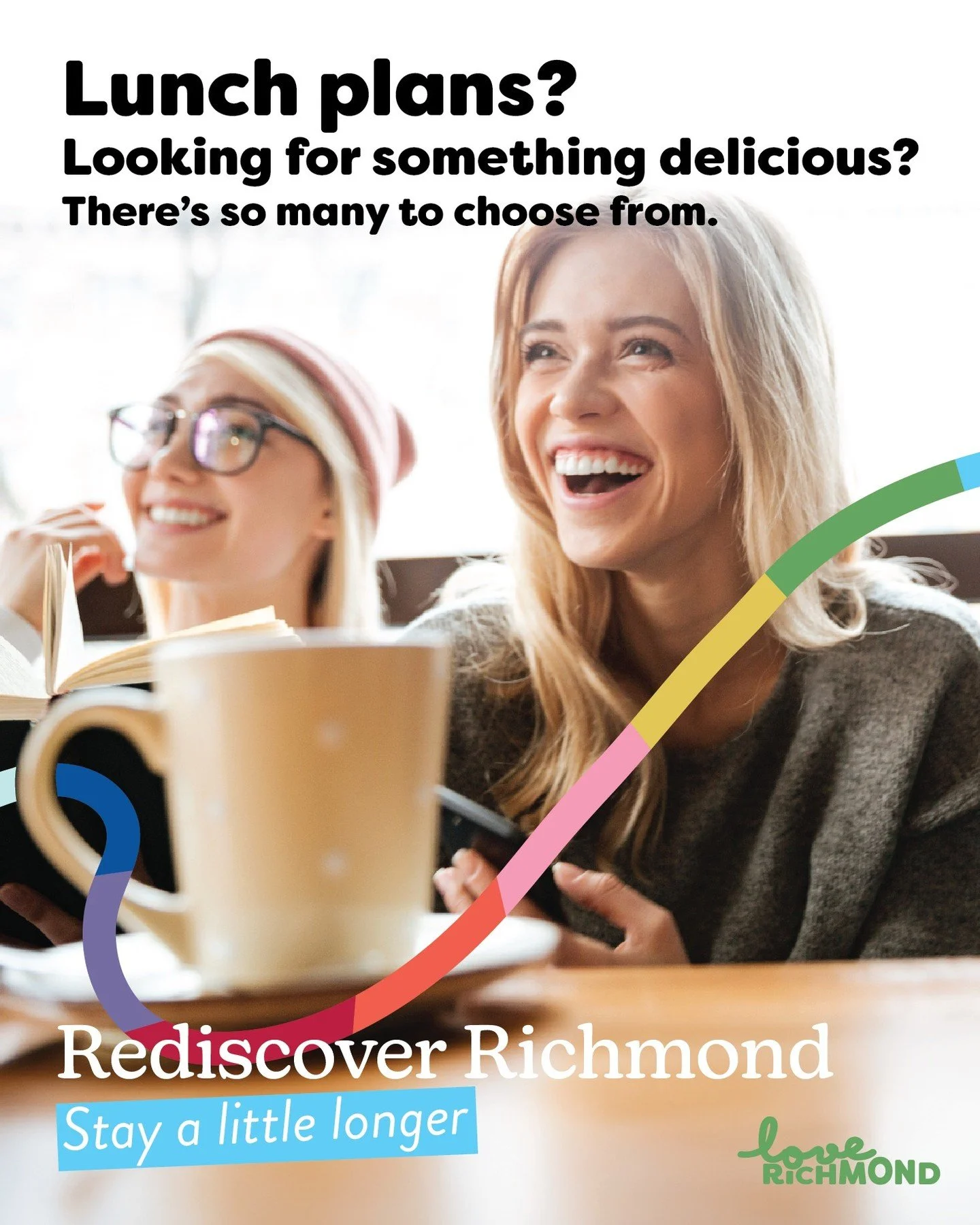 Who does lunch well in Richmond?
From a quick bite to a long lunch with friends, there are plenty of reasons to make Richmond your lunch destination.
And with free parking, there&rsquo;s no need to rush off afterwards. Have a wander, browse the shops