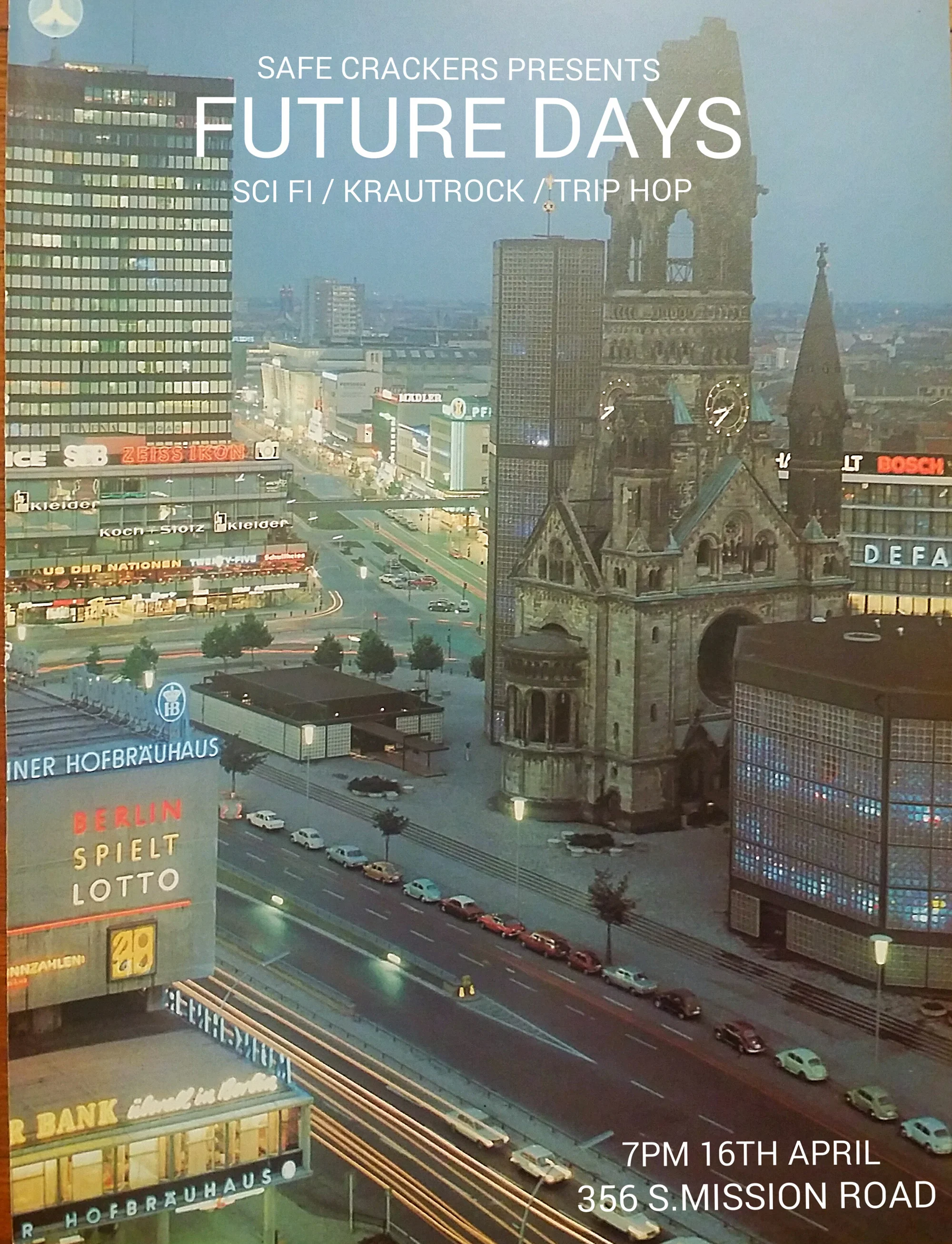 Future Days - An Evening of Sci-fi, Krautrock and Trip-Hop April 2016 - Dark Star Screening