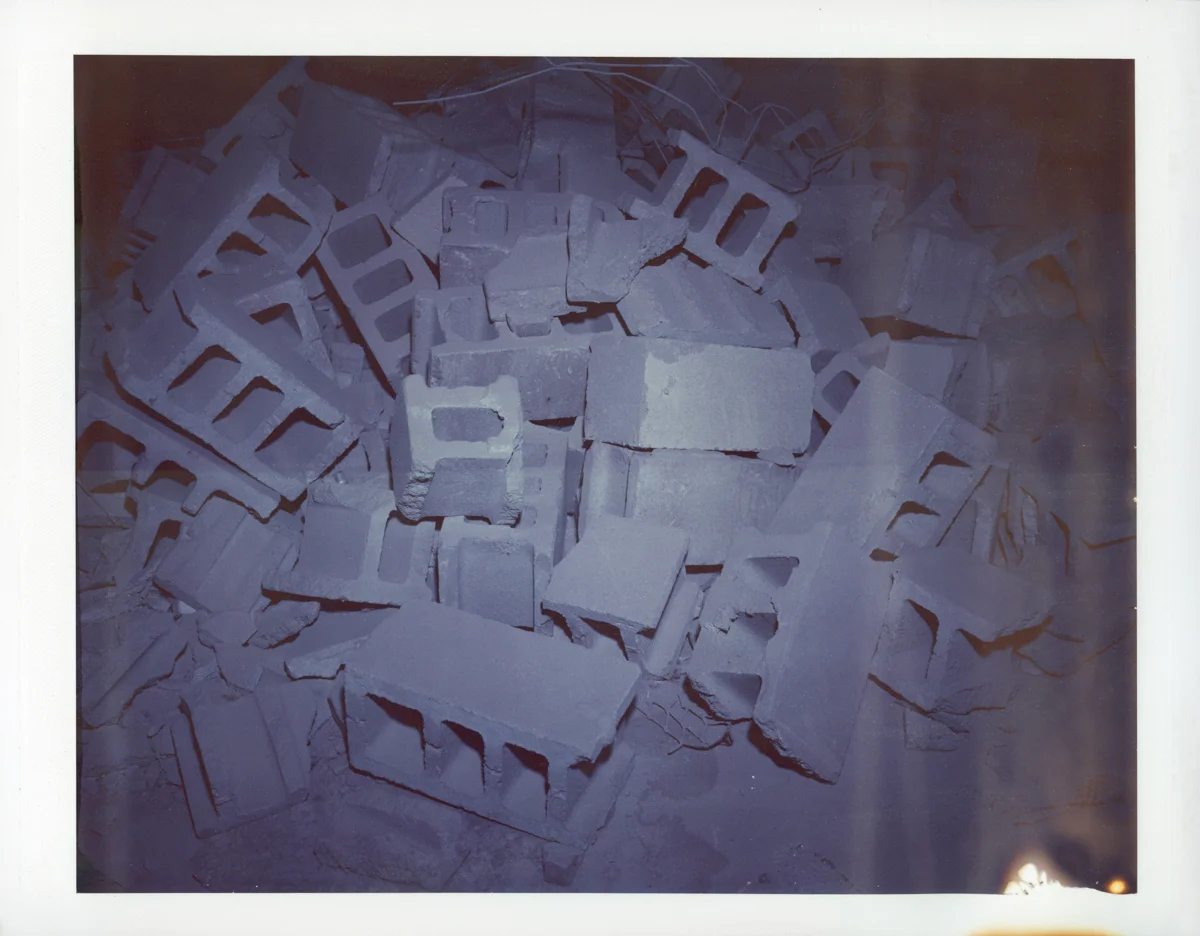 Exposure #2 • Waltham, MA (Polaroid Factory) • 2009 • Expired Polaroid 809 • 8.5"x11"