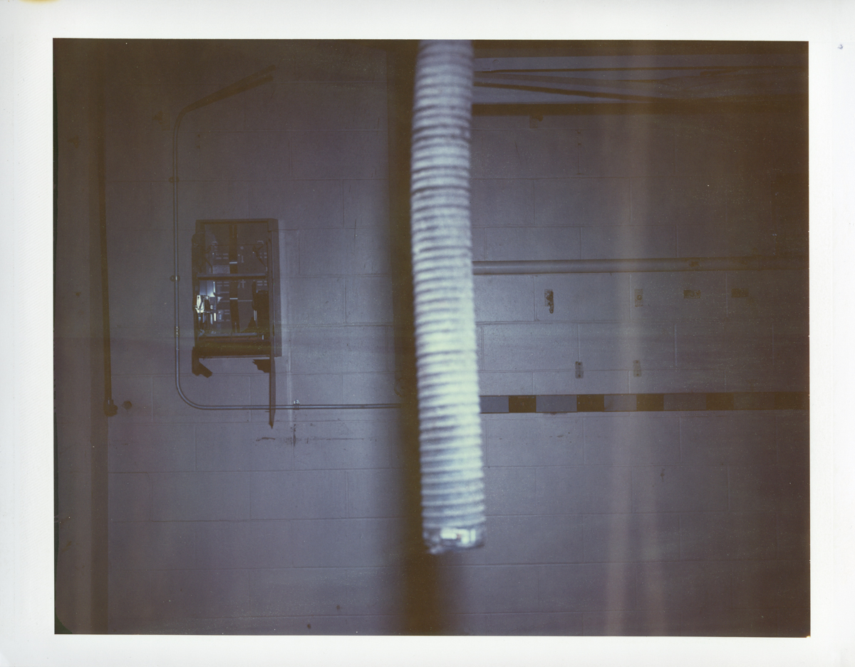 Exposure #6 • Waltham, MA (Polaroid Factory) • 2009 • Expired Polaroid 809 • 8.5"x11"
