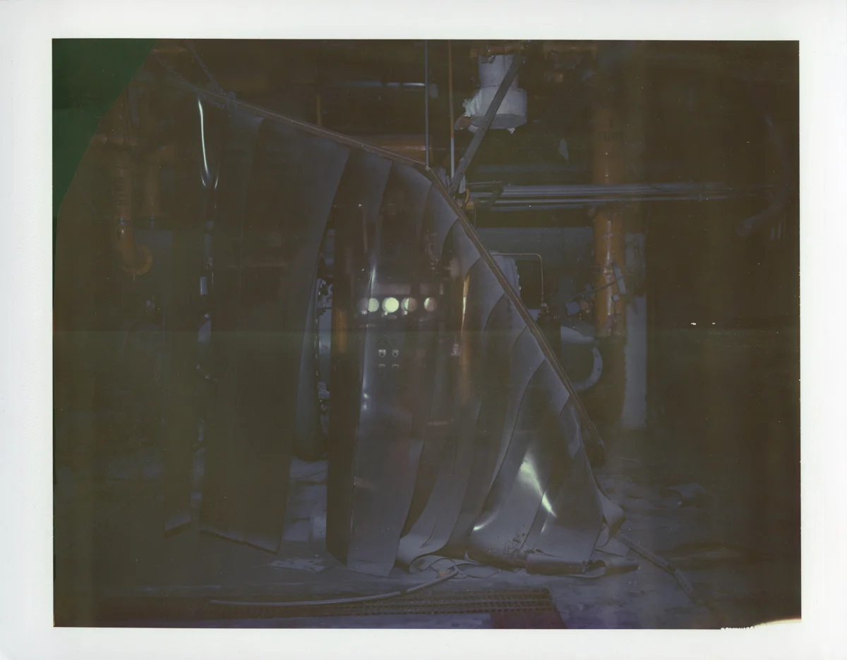 Exposure #9 • Waltham, MA (Polaroid Factory) • 2009 • Expired Polaroid 809 • 8.5"x11"