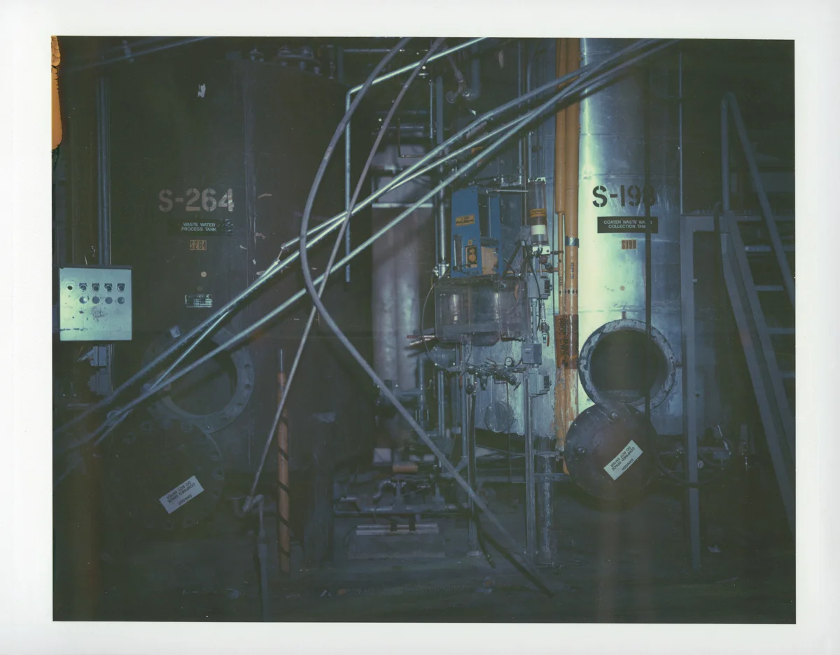 Exposure #11 • Waltham, MA (Polaroid Factory) • 2009 • Expired Polaroid 809 • 8.5"x11"