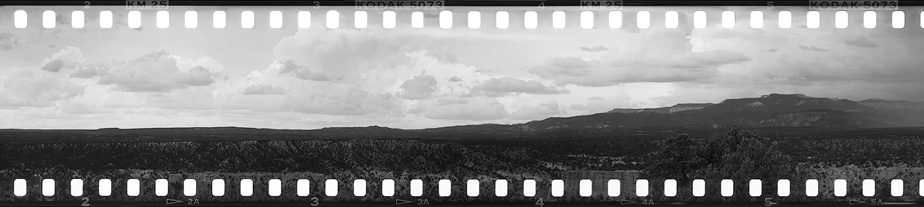 Panorama Trail (Detail) • 2016 • Kodachrome Basin State Park, UT • 35mm Kodachrome (Black & White Reversal)