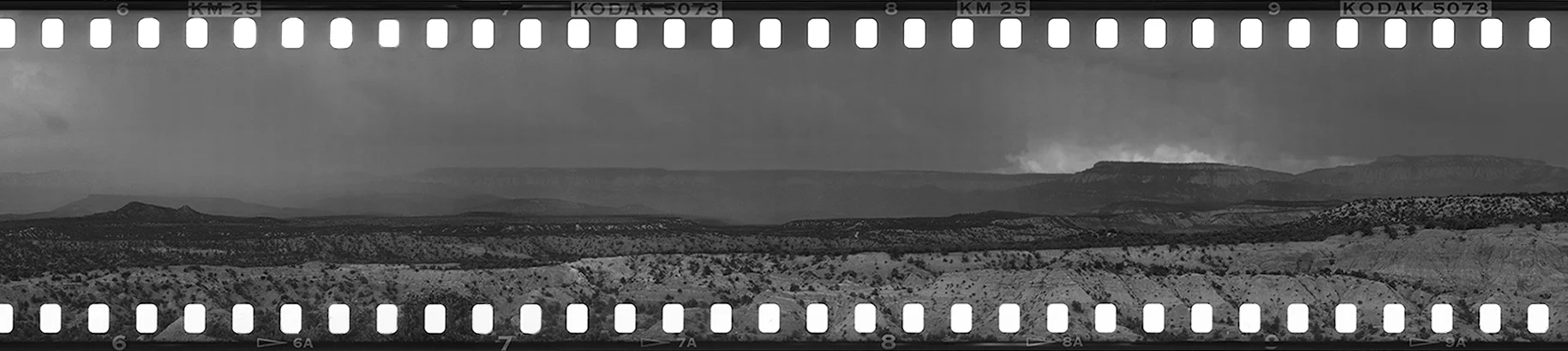 Panorama Trail (Detail) • 2016 • Kodachrome Basin State Park, UT • 35mm Kodachrome (Black & White Reversal)