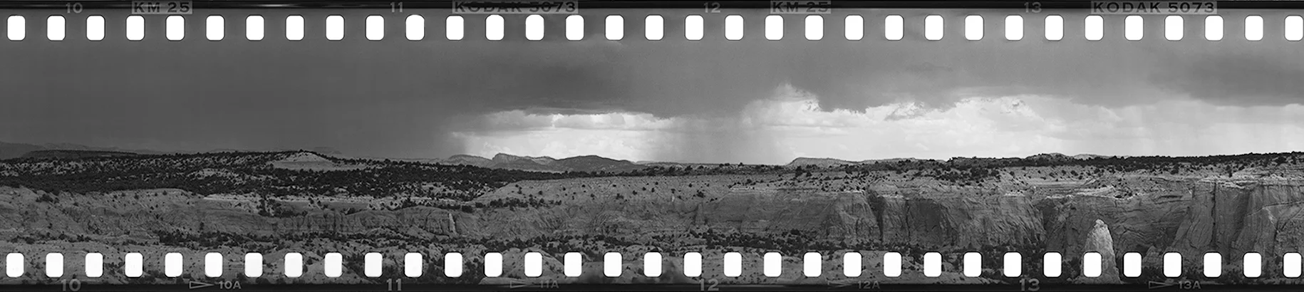 Panorama Trail (Detail) • 2016 • Kodachrome Basin State Park, UT • 35mm Kodachrome (Black & White Reversal)