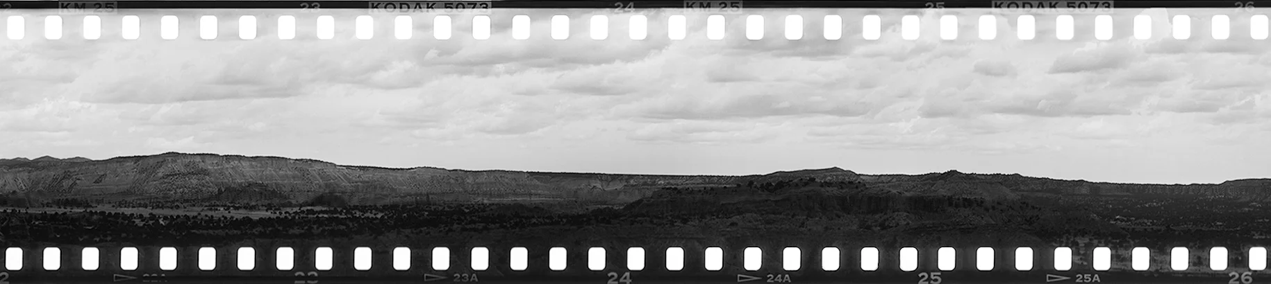 Panorama Trail (Detail) • 2016 • Kodachrome Basin State Park, UT • 35mm Kodachrome (Black & White Reversal)