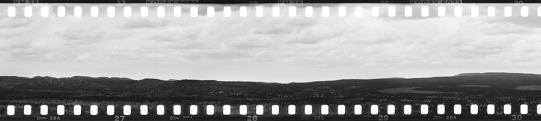 Panorama Trail (Detail) • 2016 • Kodachrome Basin State Park, UT • 35mm Kodachrome (Black & White Reversal)