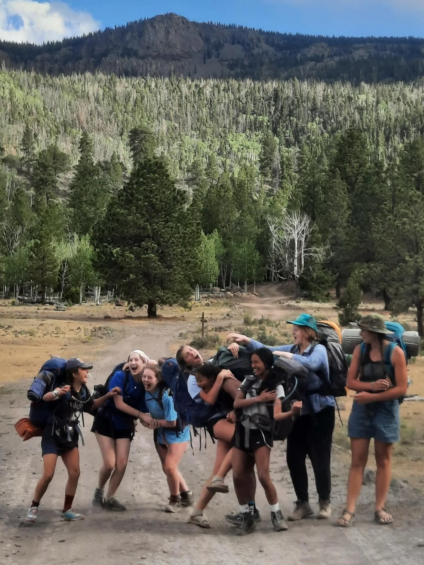 Last backpacking trip of the 3rd session!!