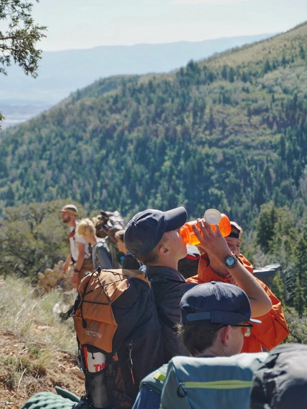 1st backpacking trip in the books! ⛰️🥹