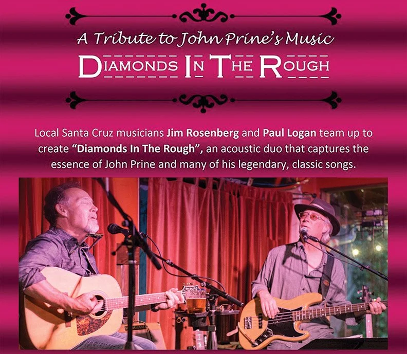 Diamonds in the Rough · Sun 11/2, 6p, $20