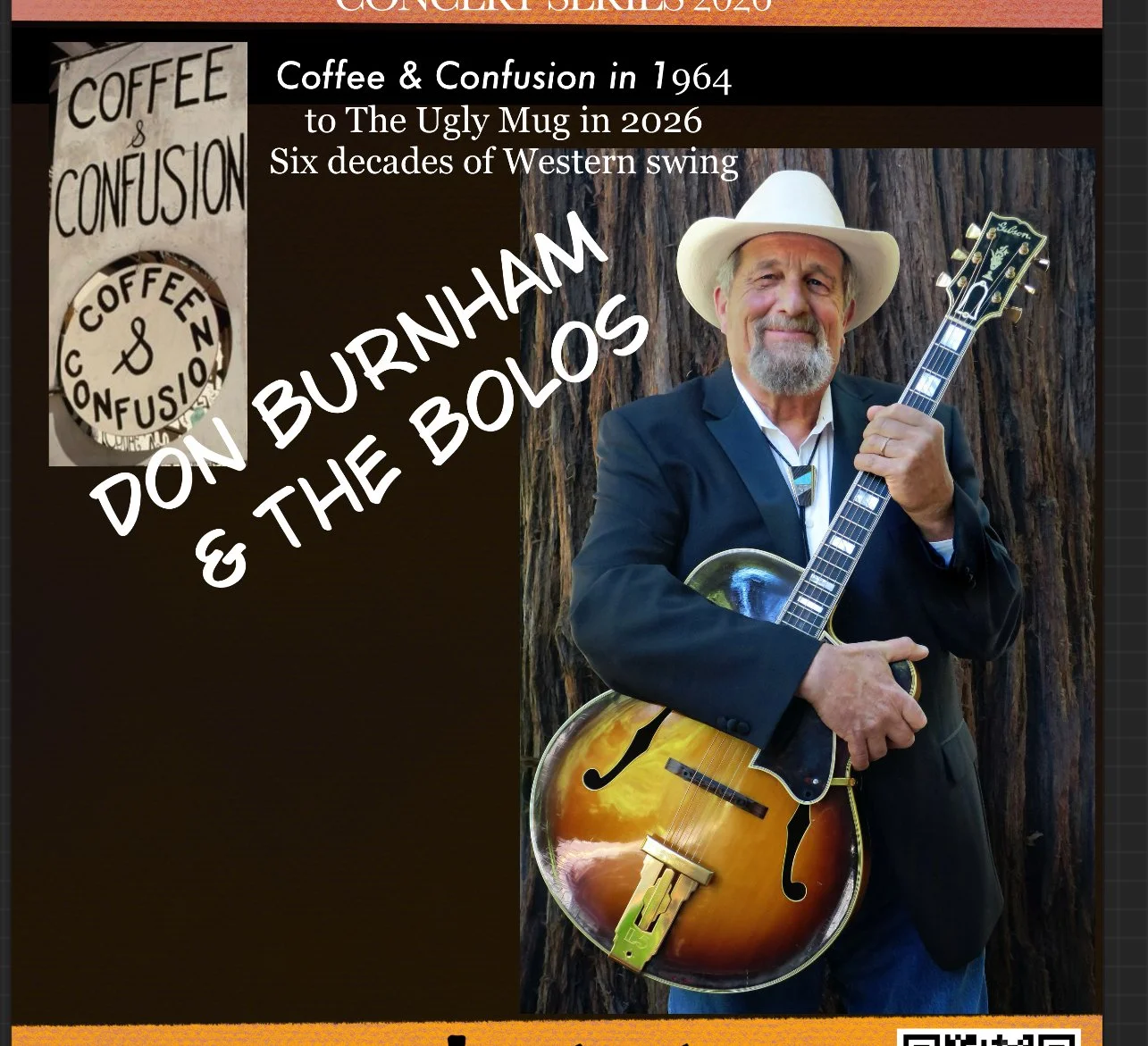 Don Burnham and The Bolos  · Sat 5/2, 7-9p, $30adv