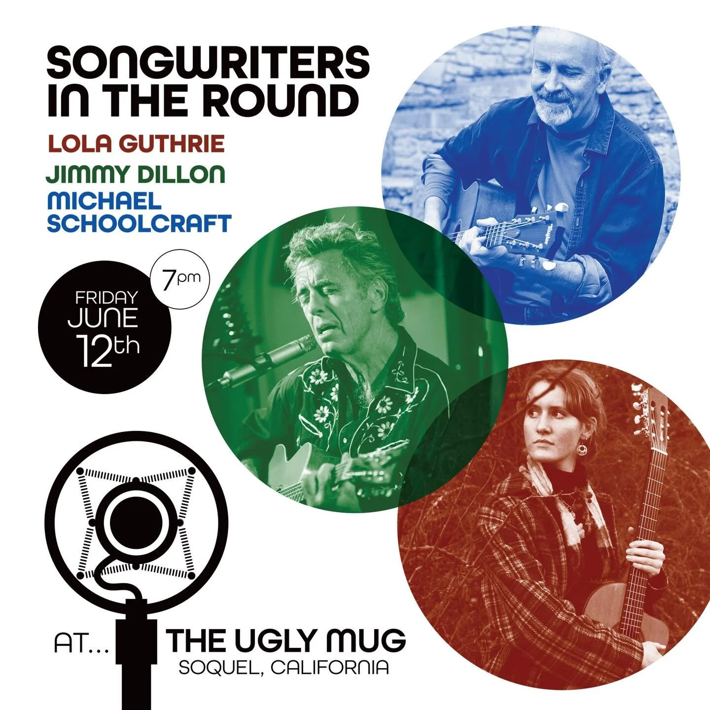 Michael Schoolcraft · Lola Guthrie · Jimmy Dillon  · Fri 6/12, 7p, $__