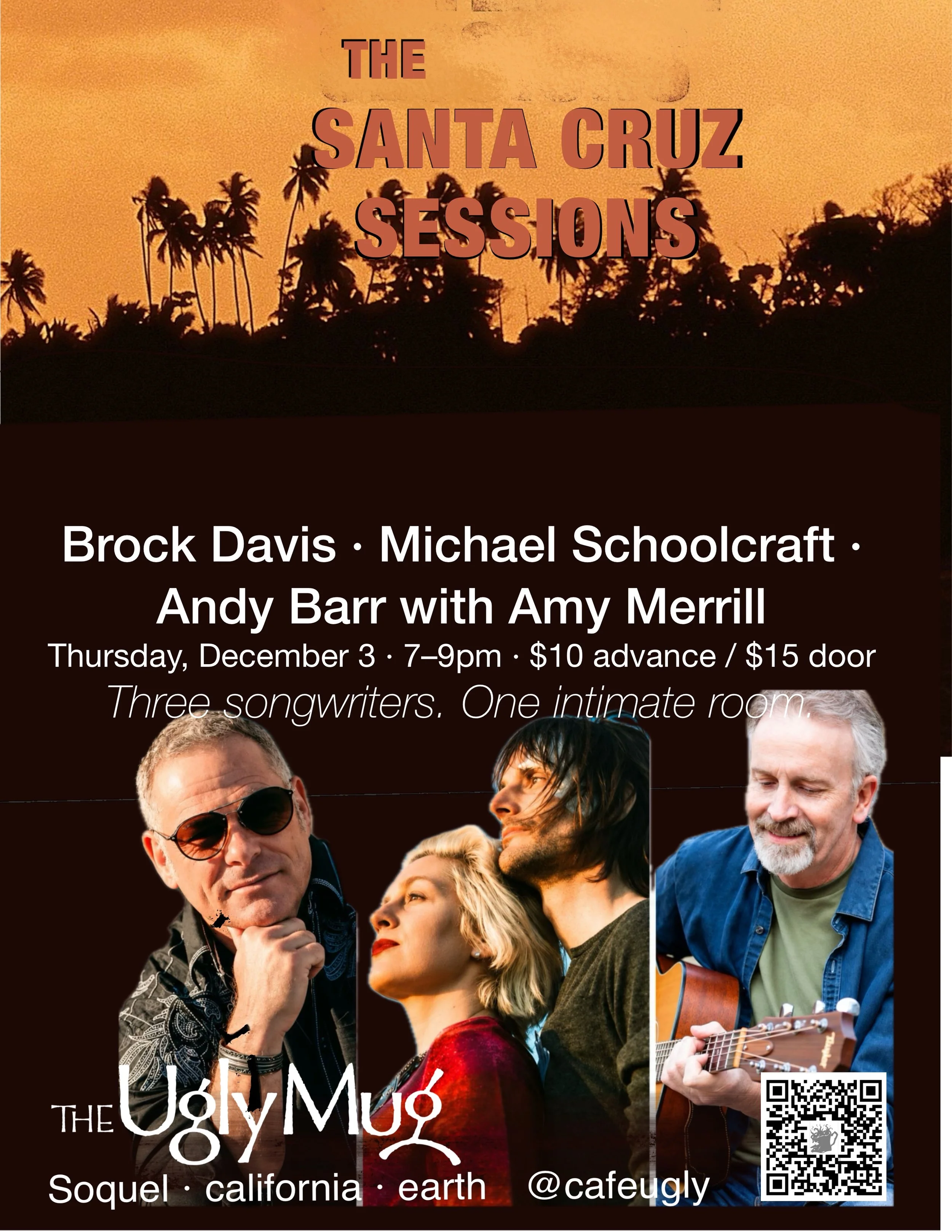 Santa Cruz Sessions · Thur 12/3, 7-9pm, $30 (Copy)