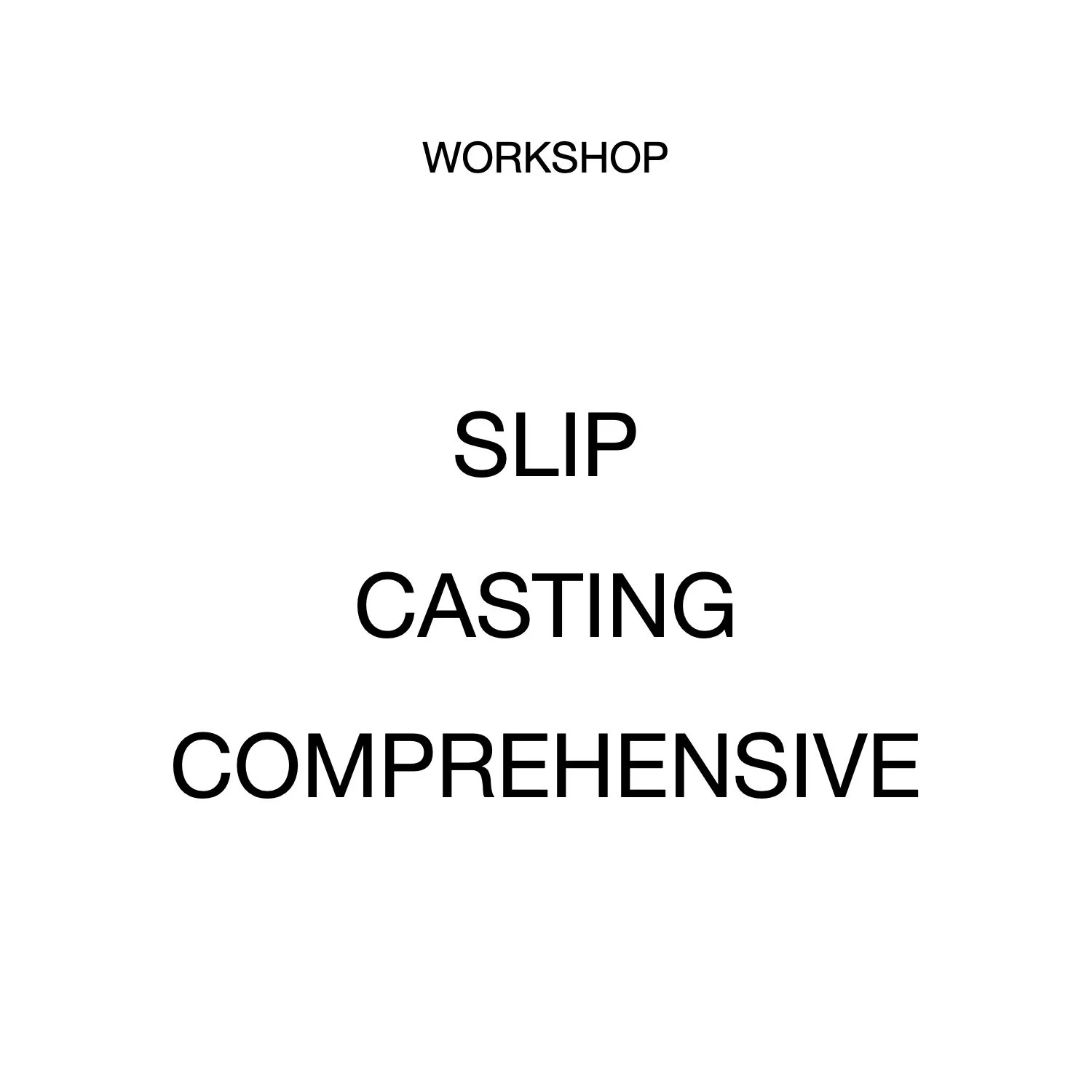 Slip casting comprehensive — pommegranite studios