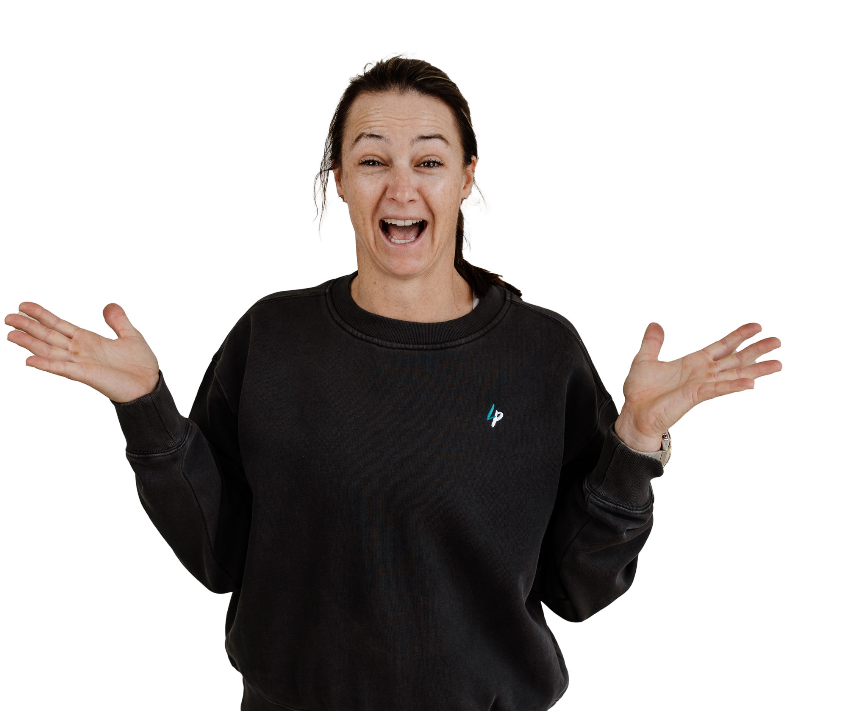 Mel Semmler looking excited!