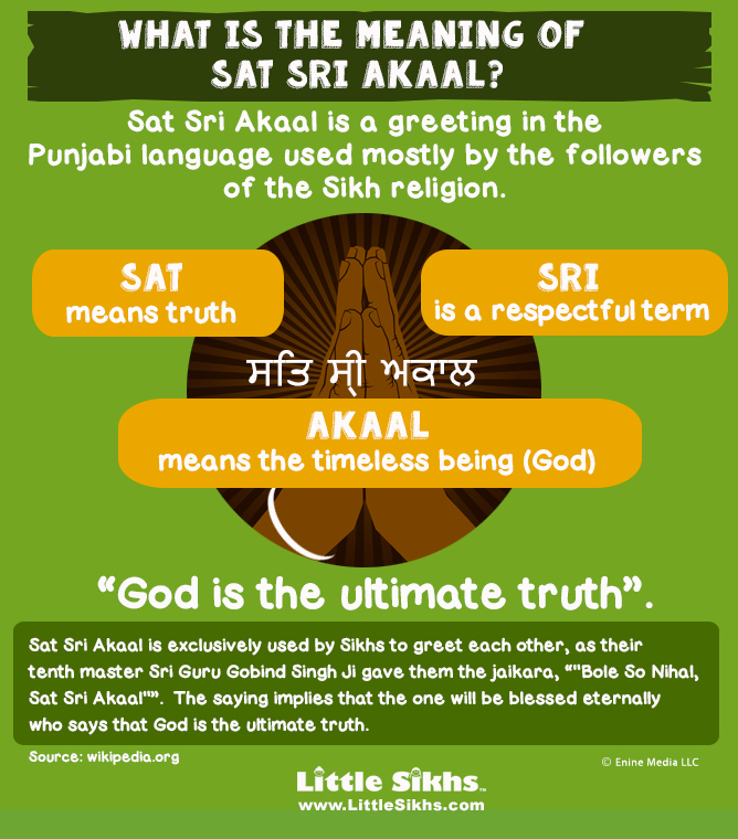 WHAT IS THE MEANING OF SAT SRI AKAAL?