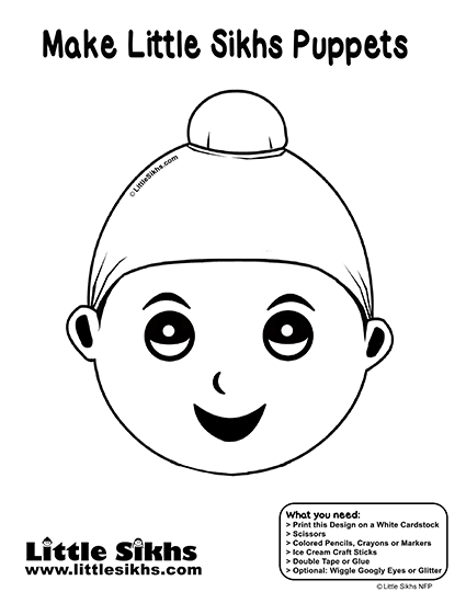 Little Sikhs Puppet (Young Singh)
