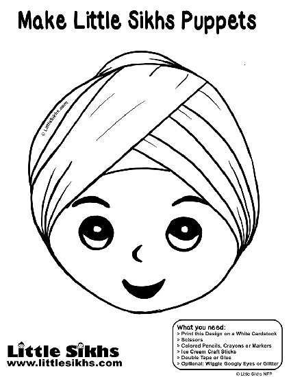 Little Sikhs Puppet