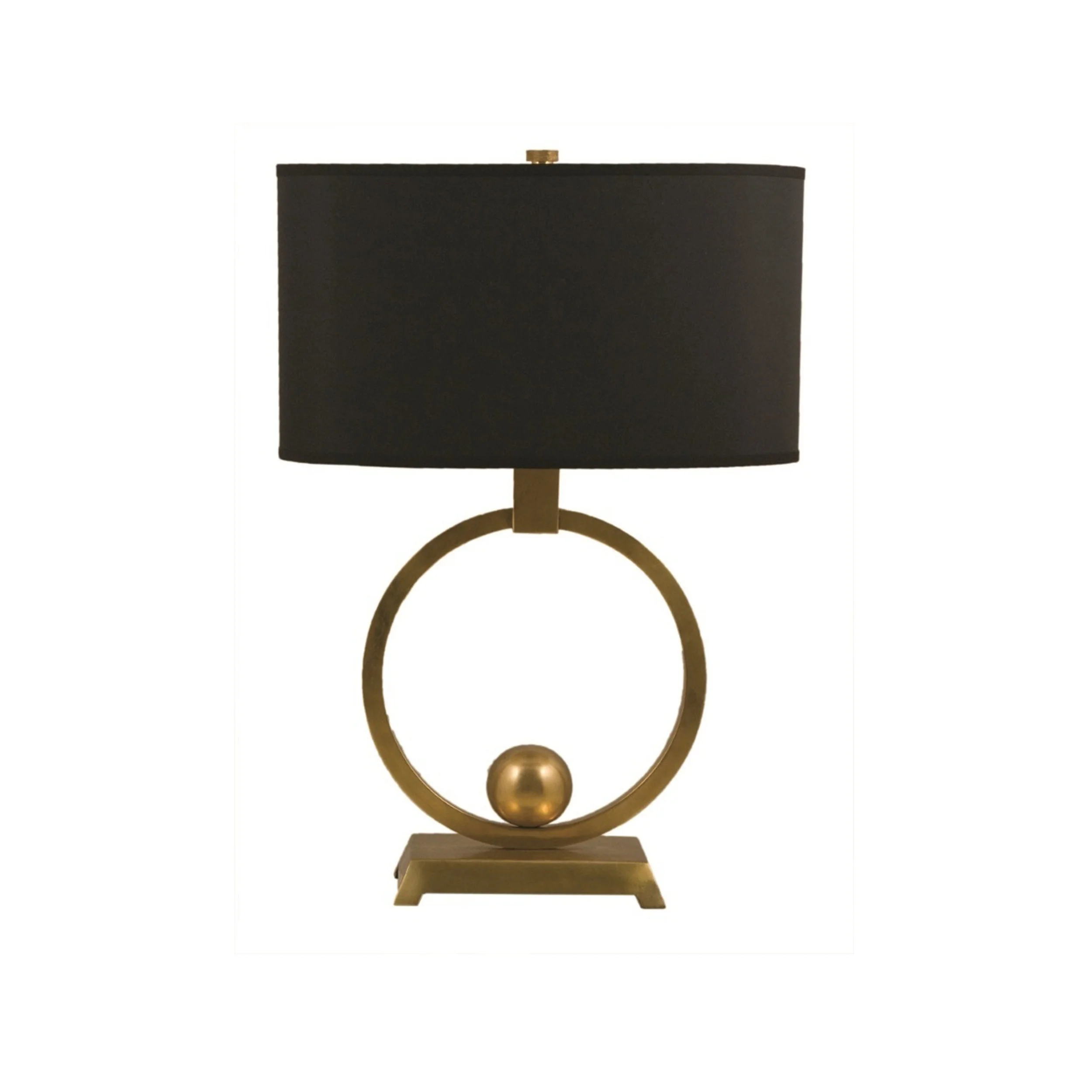 Brass Ball Circle Table Lamp — Most Wanted