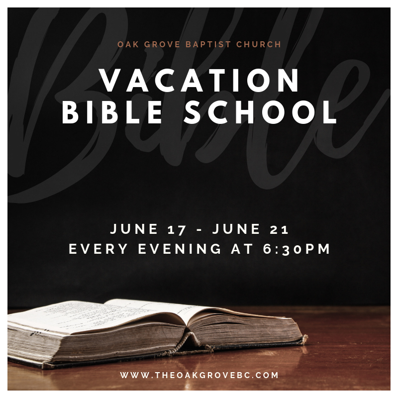 Oak Grove 2019 Vacation Bible School